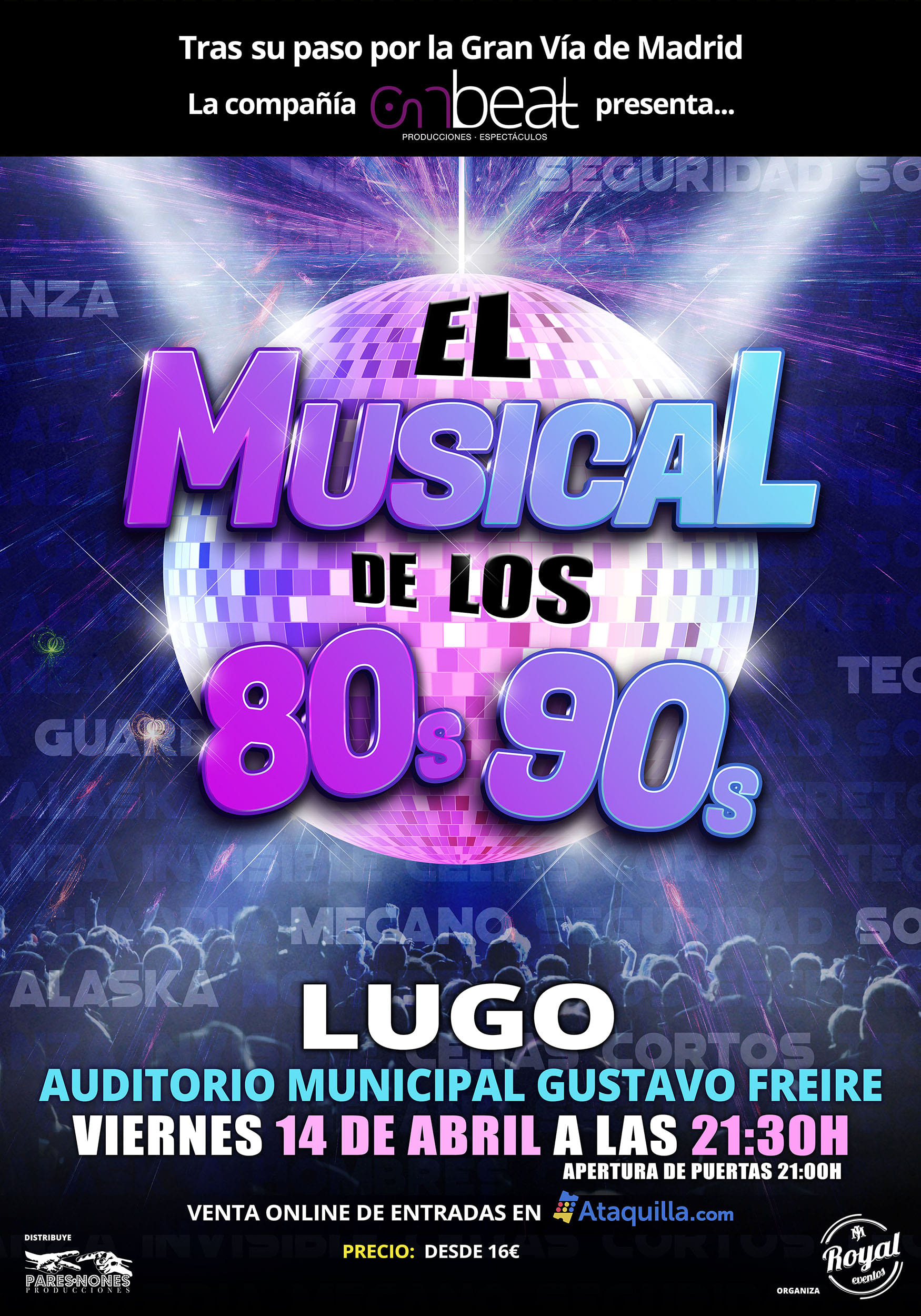 Organizacion de eventos agenda Lugo